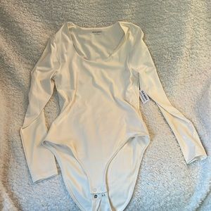 Cream bodysuit